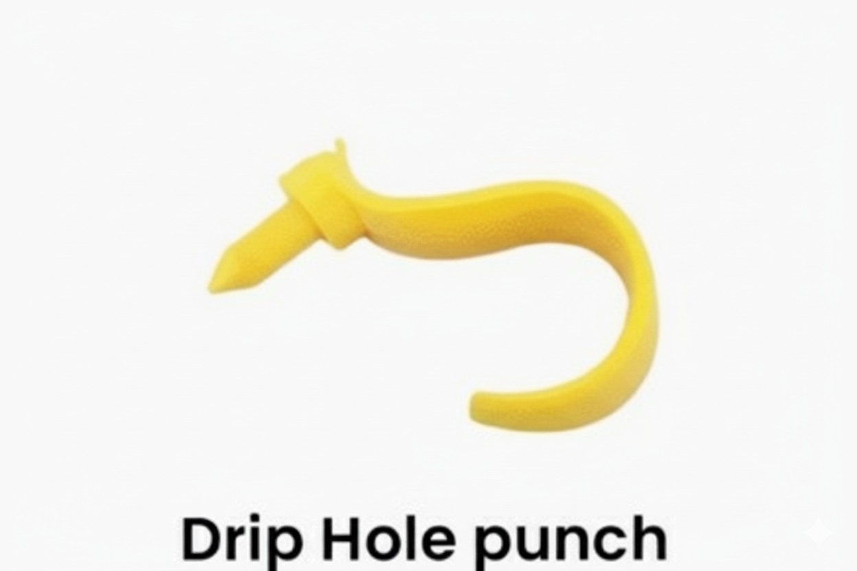 16 MM Drill Tubing Punch Plastics for Drip Irrigation system Pack 10