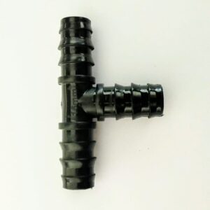 16 mm Tee Connector drip irrigation for Pack 100